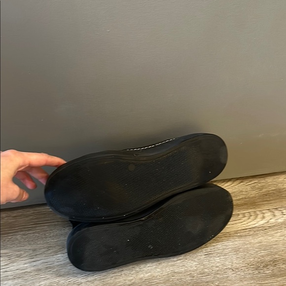 Ralph Lauren Collection Black Embry Calf-Suede High Top Lace Up Sneakers Sz 7.5 - Picture 8 of 12